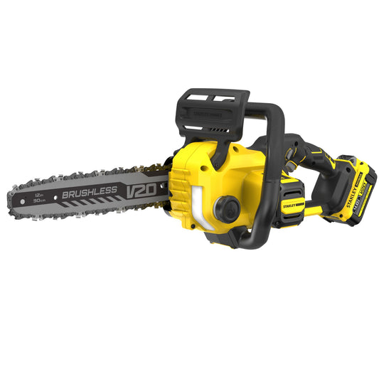 Motosserra sem escovas V20 Li-Ion 18V 30cm com 1 bateria 4Ah - STANLEY (SFMCCS730M1-QW) - vista 1