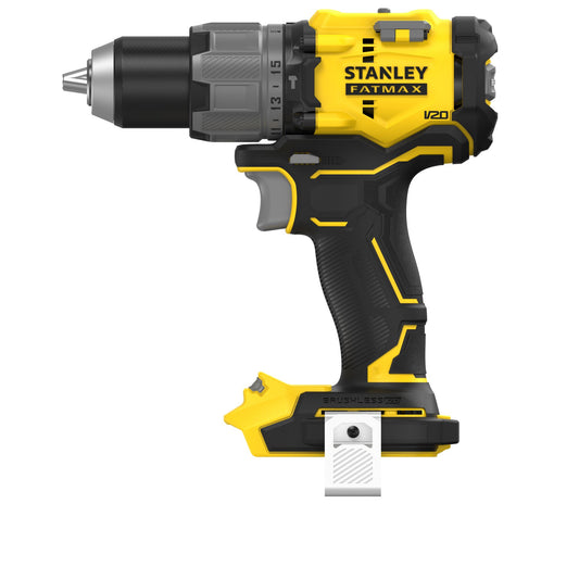 Berbequim com Percussão BRUSHLESS V20 Li-Ion 18V 80Nm, bucha metálica 13mm, 15 + 2 posições de torque, 2 velocidades 500/2.000 rpm, 34.000 ipm. Sem carregador/bateria. - STANLEY (SFMCD726B-XJ) - vista 1