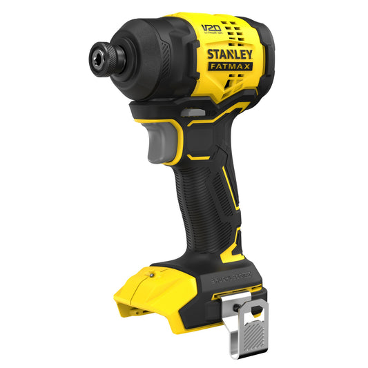 Aparafusador de Impacto Brushless V20 18 V, 170 Nm, encaixe 1/4' (6,35 mm), 2.800 rpm e 3.500 ipm. Inclui bateria 2 Ah, carregador 1,25 A e mala Pro-Stack - STANLEY (SFMCF811B-XJ) - vista 1