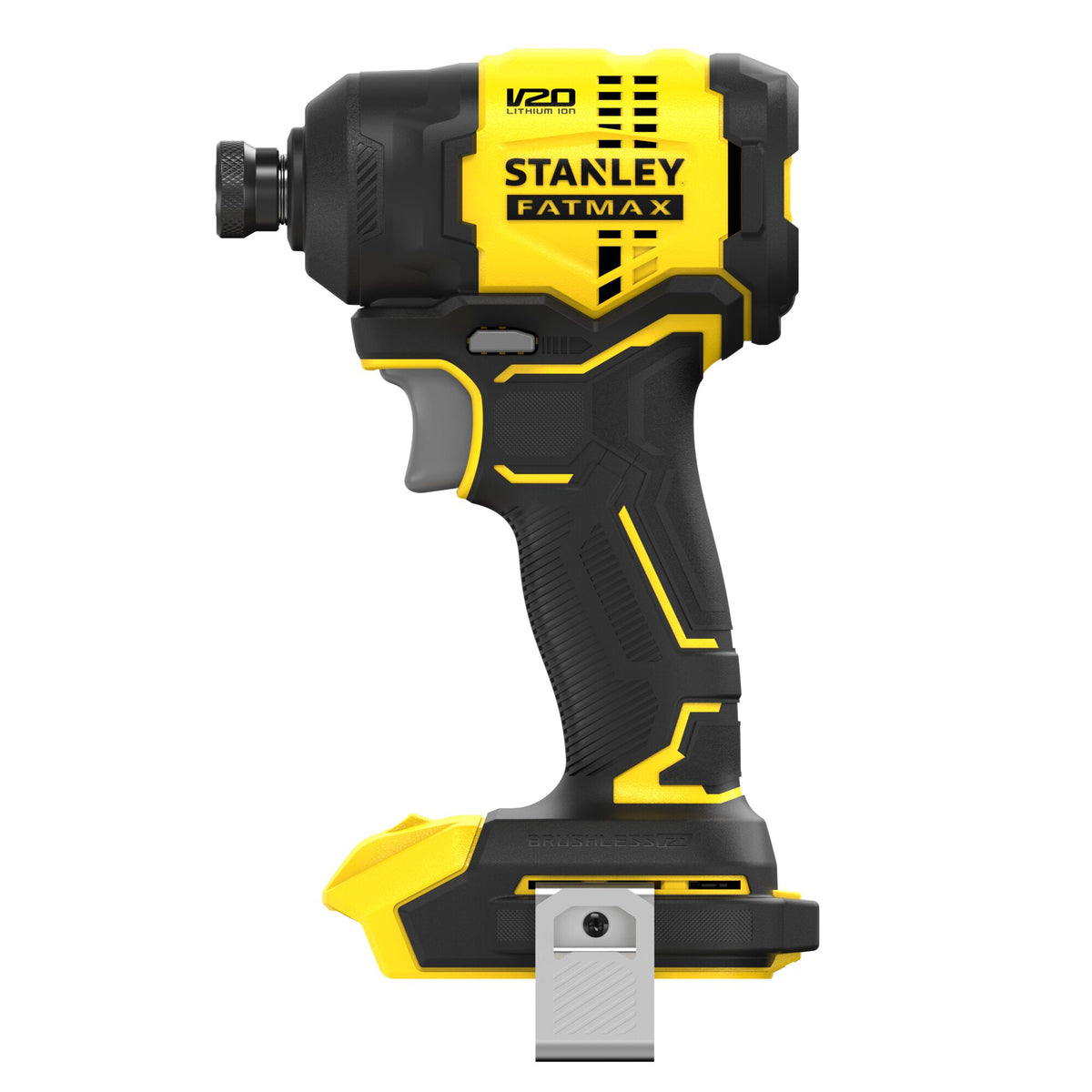 Aparafusador de Impacto Brushless V20 18 V, 170 Nm, encaixe 1/4' (6,35 mm), 2.800 rpm e 3.500 ipm. Inclui bateria 2 Ah, carregador 1,25 A e mala Pro-Stack - STANLEY (SFMCF811B-XJ) - vista 2