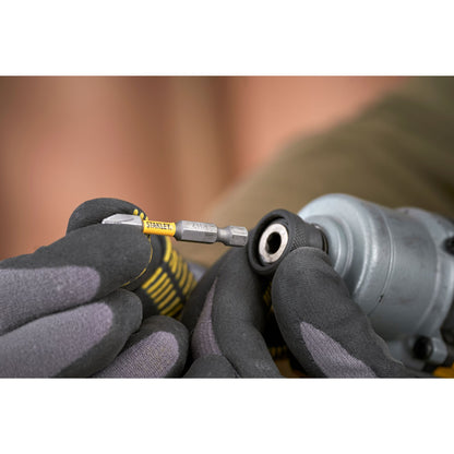 Aparafusador de Impacto BRUSHLESS V20 Li-Ion 18V 203Nm, porta-pontas 1/4' (6,35mm), 3 velocidades variáveis 1400, 2400, 3200 rpm, 4200 ipm. Sem carregador/bateria - STANLEY (SFMCF830B-XJ) - vista 3