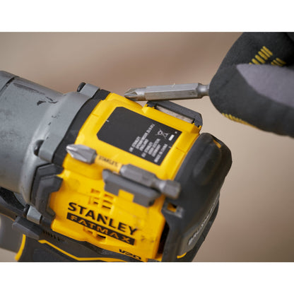 Aparafusador de Impacto BRUSHLESS V20 Li-Ion 18V 203Nm, porta-pontas 1/4' (6,35mm), 3 velocidades variáveis 1400, 2400, 3200 rpm, 4200 ipm. Sem carregador/bateria - STANLEY (SFMCF830B-XJ) - vista 4