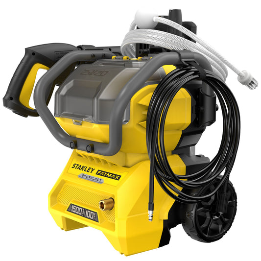 Lavadora de alta pressão sem escovas V20 Li-Ion 2x18V sem bateria/carregador - STANLEY (SFMCPW1500B-XJ) - vista 1