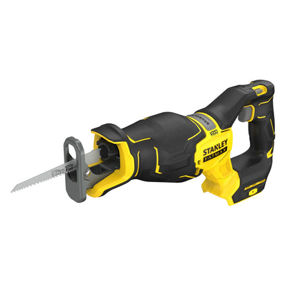 Serra Sabre BRUSHLESS V20 Li-Ion 18V, 2 velocidades 0 - 2.300/3.200 cpm, dimensão do golpe 28,5mm,com braçadeira de ramo. Sem carregador/bateria. - STANLEY (SFMCS311B-XJ) - vista 3