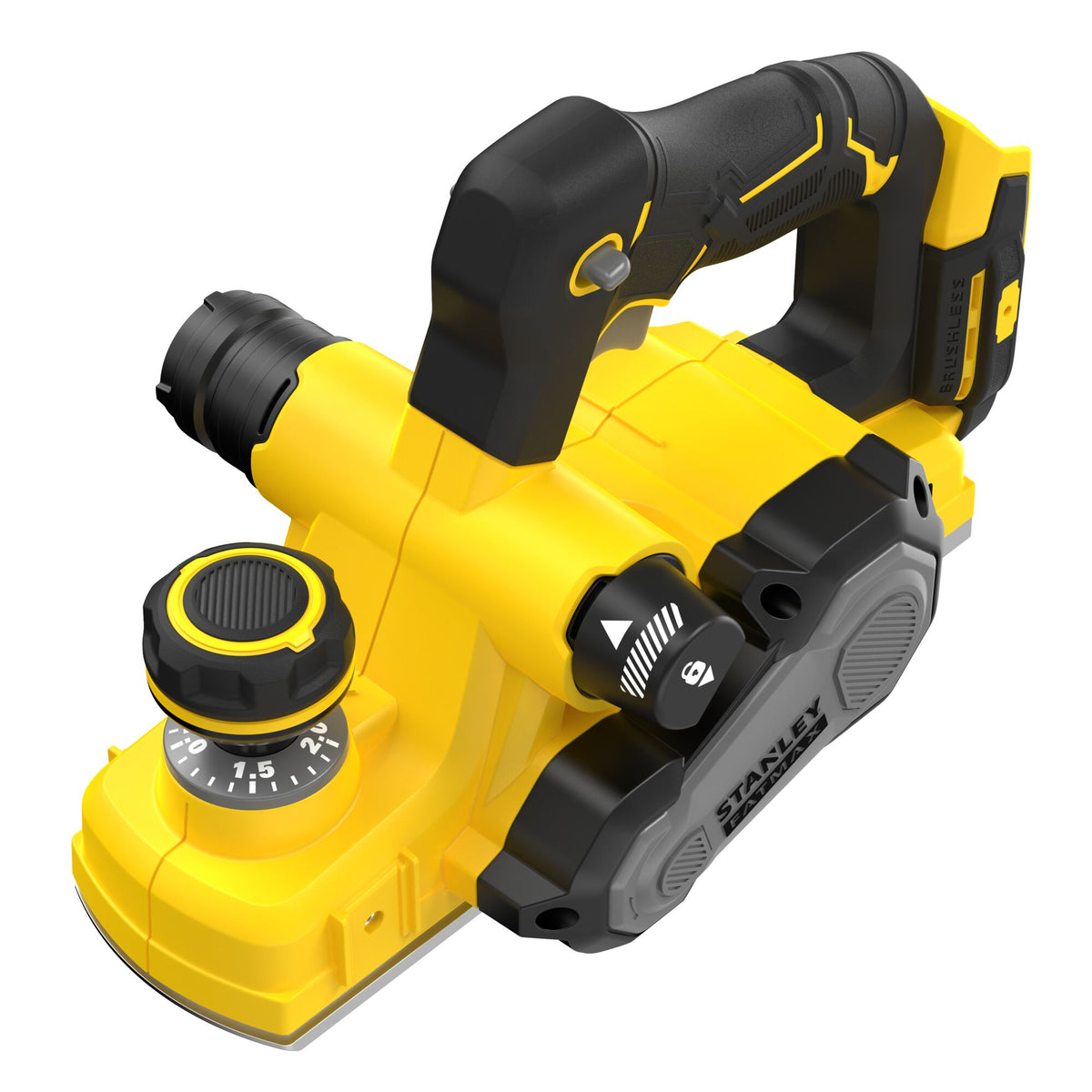 Plaina BRUSHLESS V20 Li-Ion 18V, velocidade 15.000 rpm, 30,000 cortes/min. Sem carregador/bateria. - STANLEY (SFMCW300B-XJ) - vista 3