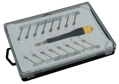 Conjunto Chaves de Fenda Precisão 16 Pontas Intermutáveis Phillips/Plano/Hexagonais/Torx® - STANLEY (STHT0-62633) - vista 1