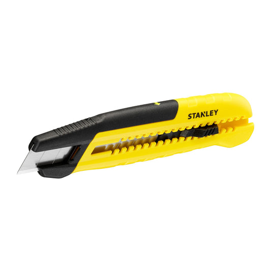 X-acto Bi-Material Segmentação Lateral com Slider/Cutcase Padrão 18mm - STANLEY (STHT10489-1) - vista 1