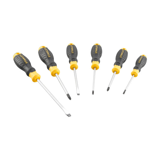 Conjunto de Chaves de Fenda CUSHION GRIP® Phillips/Plano- 6 Peças - STANLEY (STHT16165-0) - vista 1