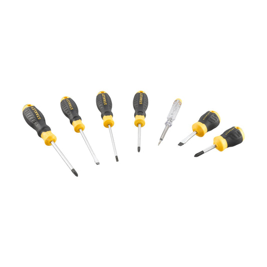 Conjunto de Chaves de Fenda CUSHION GRIP® Phillips/Plano- 7 Peças - STANLEY (STHT16166-0) - vista 1