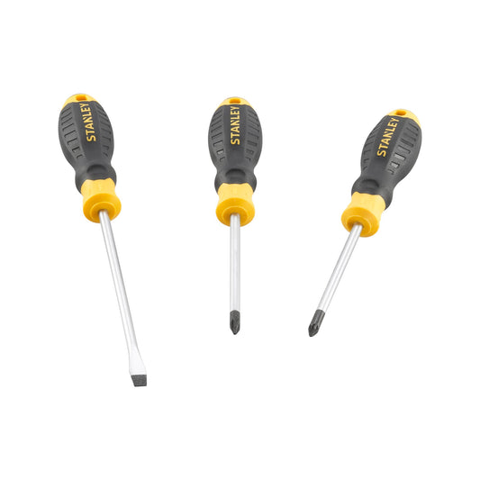 Conjunto de Chaves de Fenda CUSHION GRIP® Phillips/Plano/Mecánico- 3 Peças - STANLEY (STHT16168-0) - vista 1