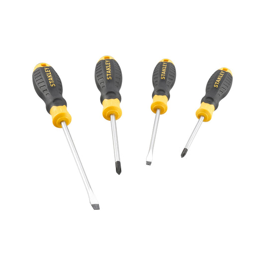 Conjunto de Chaves de Fenda CUSHION GRIP® Phillips/Plano/Mecánico - 4 Peças - STANLEY (STHT16169-0) - vista 1
