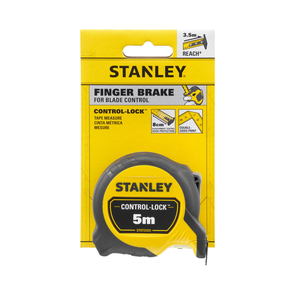fita métrica control-lock™ 5mx25mm - stanley (stht37231-0) - stht37231-0