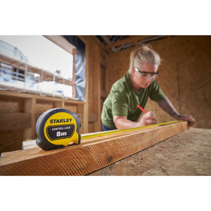 fita métrica control-lock™ 8mx25mm - stanley (stht37232-0) - stht37232-0