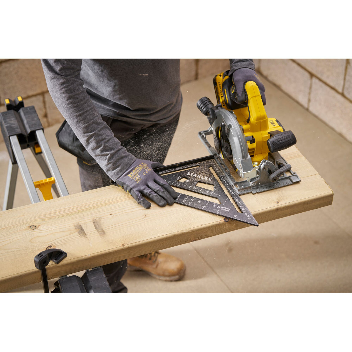 esquadra rápida de alumínio fatmax® 300mm - stanley (stht46102-0) - stht46102-0