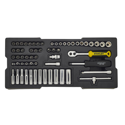 Módulo de Mecânica Métrica TRANSMODULE SYSTEM™ 1/4' - 60 Peças - STANLEY (STMT1-74175) - vista 1