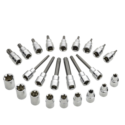 Módulo de Mecânica Métrica TRANSMODULE SYSTEM™ 1/2' Chaves de Caixa - 24 Peças - 24 Pontas - STANLEY (STMT1-74176) - vista 1