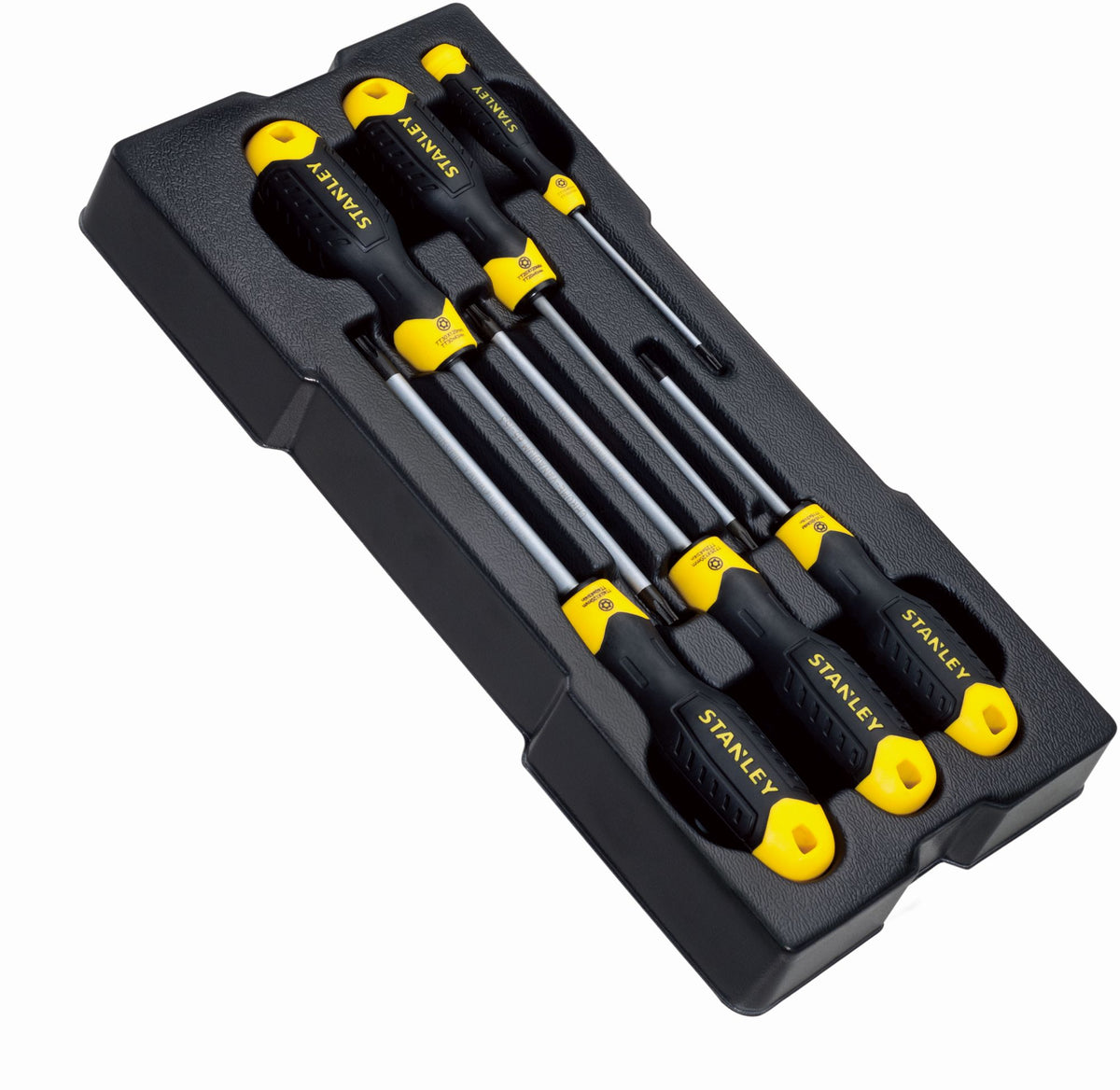 módulo de mecânica métrica transmodule system™ 6 chaves de fenda cushion grip® torx - stanley (stmt1-74182) - stmt1-74182