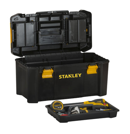caixa ferramentas essential™ fechos de plástico - 16"/40cm - stanley (stst1-75517) - stst1-75517