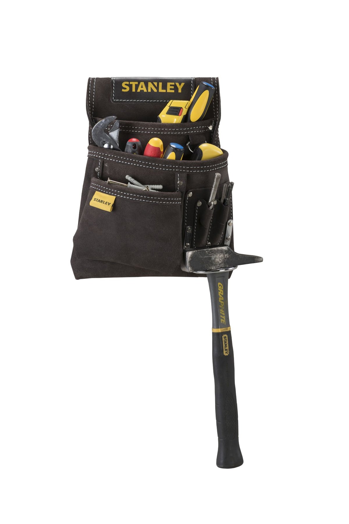 bolsa couro para pregos y martelo - stanley (stst1-80114) - stst1-80114