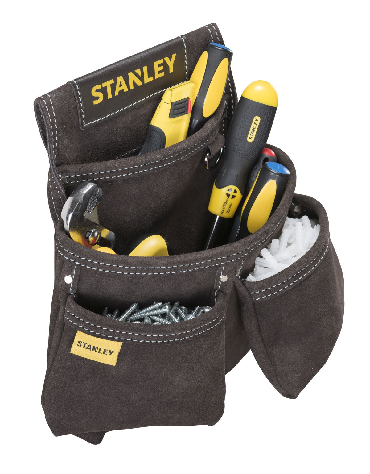 Bolsa Couro Duplo Bolsa para Pregos - STANLEY (STST1-80116) - vista 4